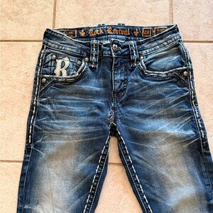 Rock Revival - size 29 - slim taper - Blue Slim Jeans